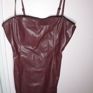Forever21 Sexy Leather Dress